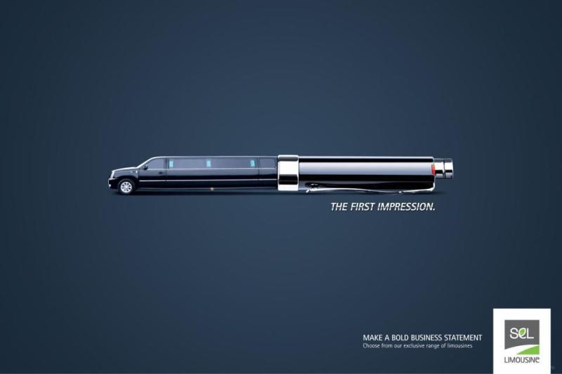 SEL Limousine轎車平面廣告 - 轎車 廣告 平面