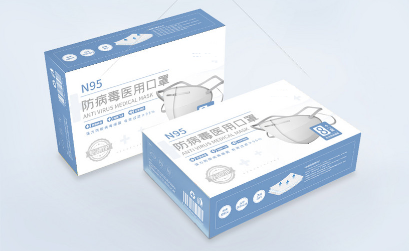 醫(yī)用外科口罩包裝設(shè)計最好找口罩包裝設(shè)計公司增加企業(yè)信任感