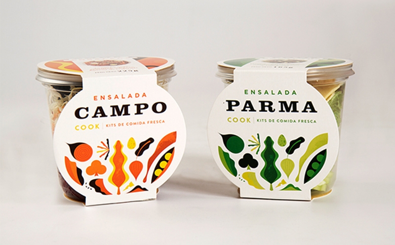 為你的廚房注入活力-新鮮食品插畫創(chuàng)意包裝設(shè)計(jì)