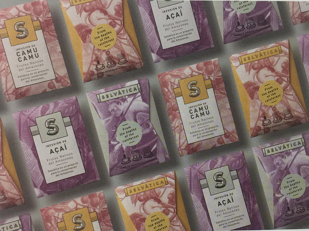 果茶飲品包裝設計,使果茶茶包的包裝看起來更加獨特、更具異域風情