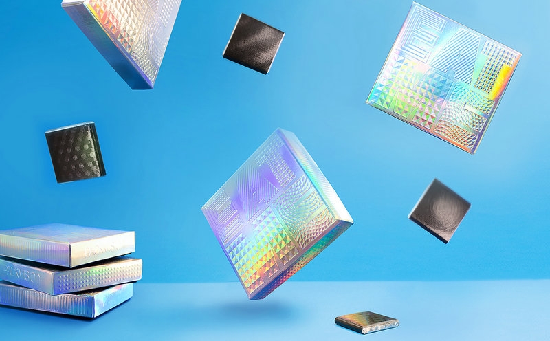 方形小巧克力食品包裝設計,有趣的、意想不到的效果