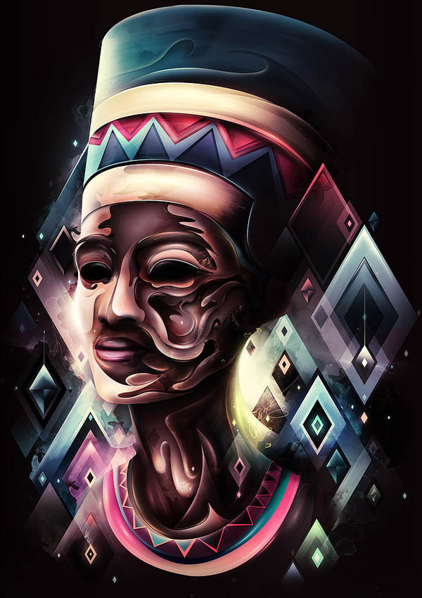 荷蘭Rik Oostenbroek超酷炫的數(shù)字視覺(jué)設(shè)計(jì)作品