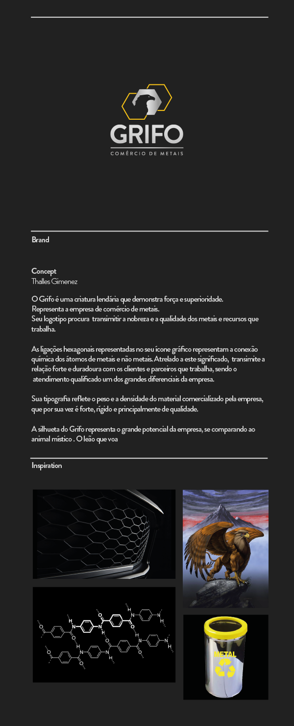巴西Grifo鋼材公司VI設計