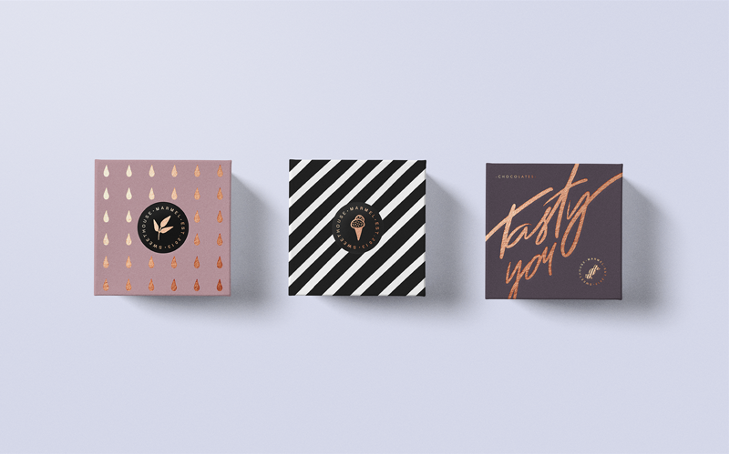 為了博得美人一笑，甜品包裝也是拼了……