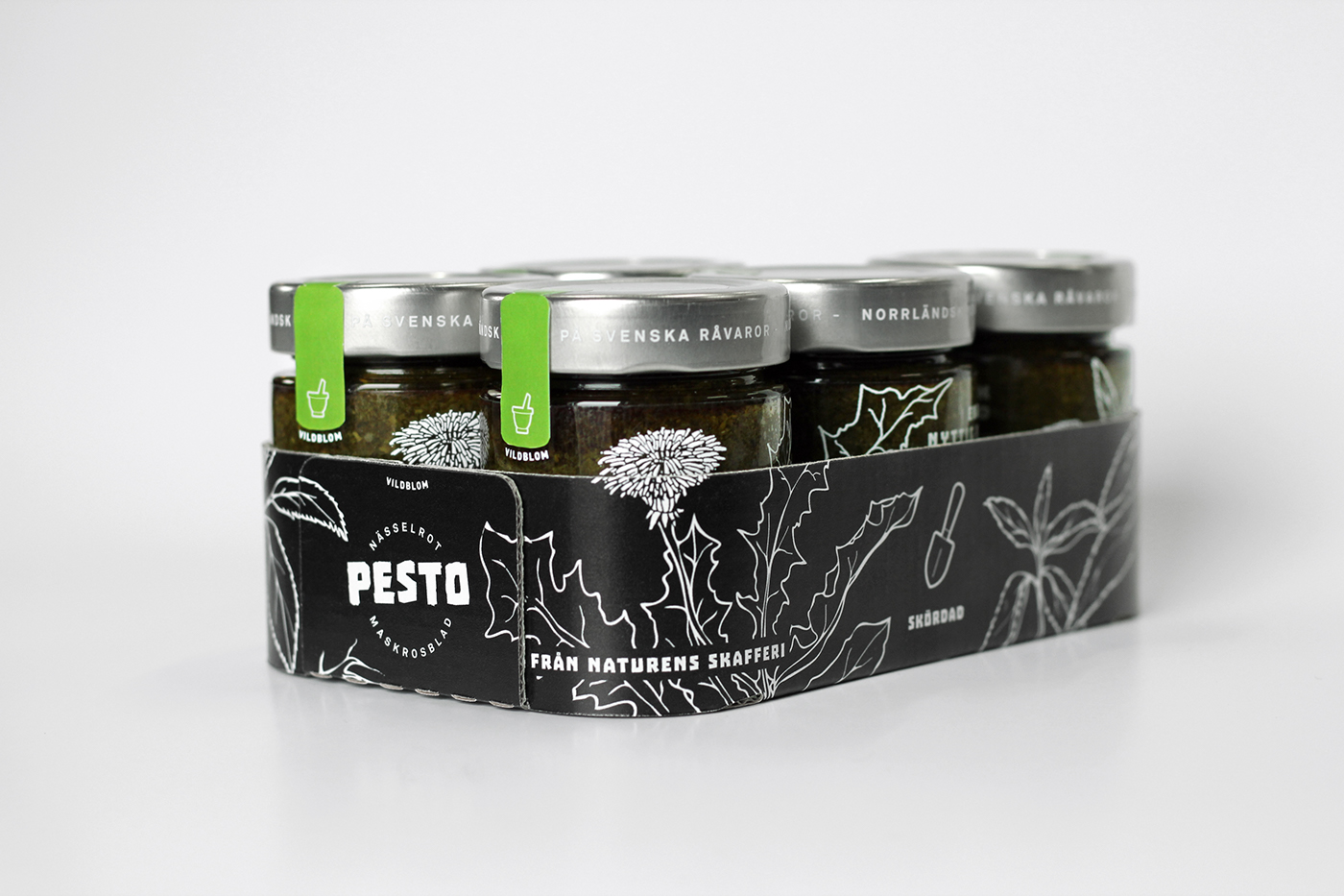 瑞士香蒜醬包裝設計