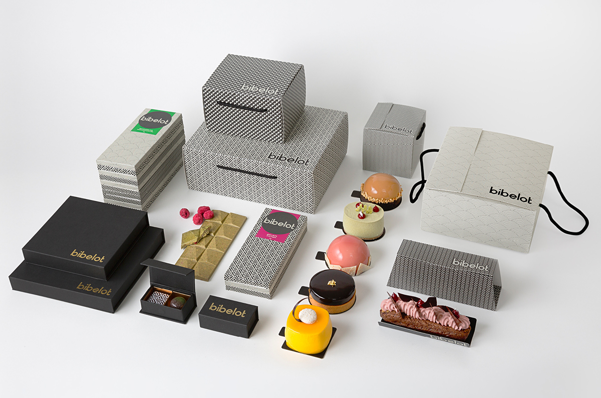 歐式甜品店品牌包裝設(shè)計，飲品與甜點的天堂