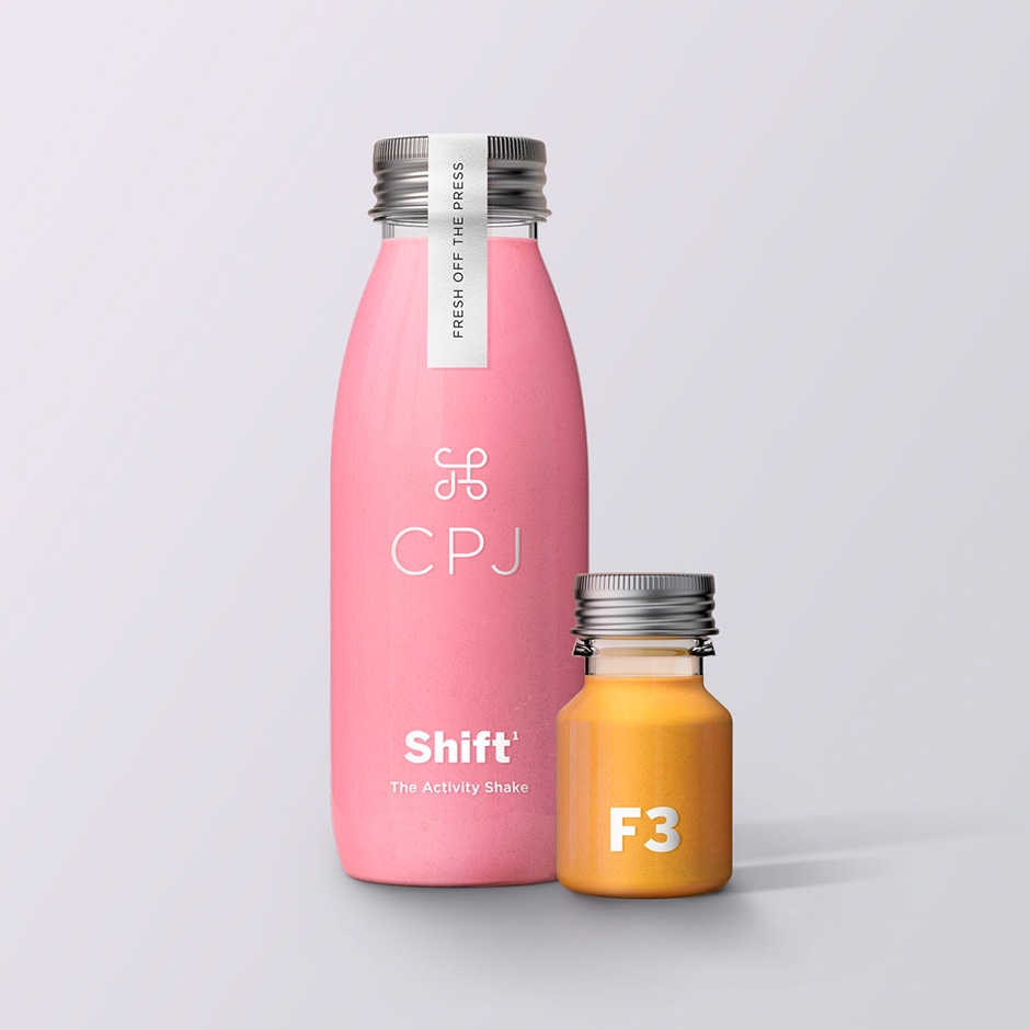 智能化營養早餐果汁，私人定制瓶型包裝設計