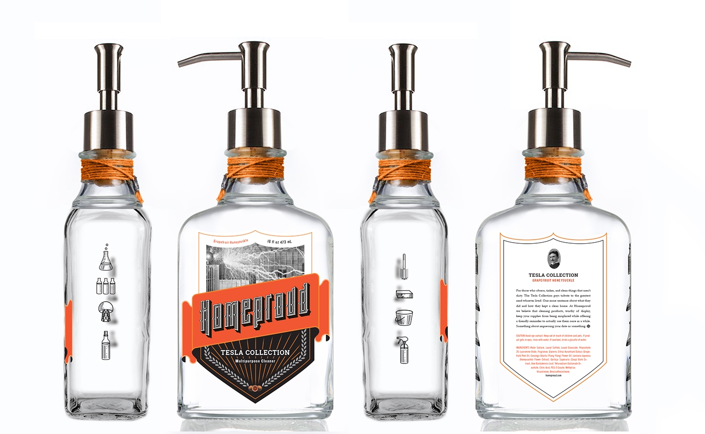 HI，man！ 男性豪華家庭護(hù)理用品品牌包裝設(shè)計(jì)