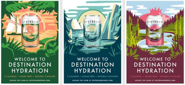 打開通往另一個世界的神奇之窗，帶你享受生活中片刻的寧靜｜蘇打水包裝設計